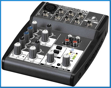 Behringer mixn pult Xenyx 502